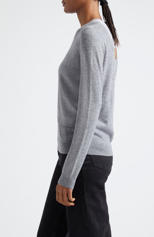 3.1 PHILLIP LIM 3.1 PHILLIP LIM LAYERED WOOL SWEATER 