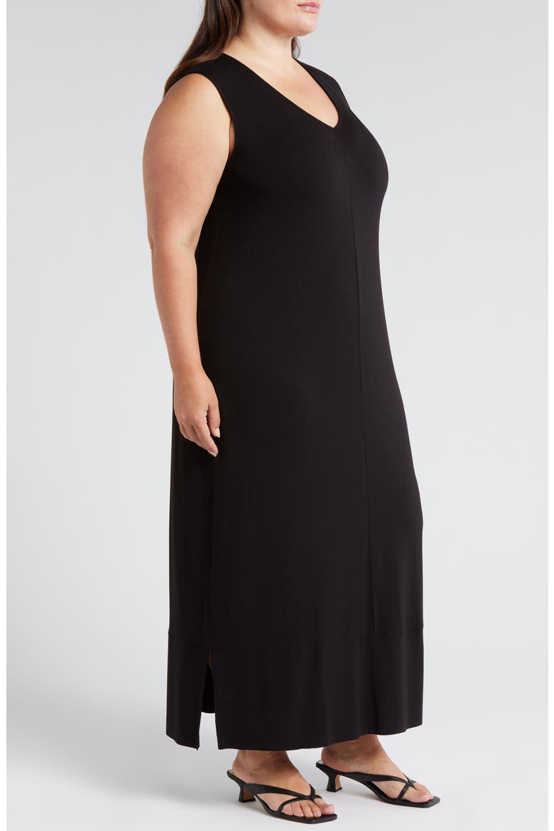 Claremont Midi Shift Dress, Alternate, color, BLACK