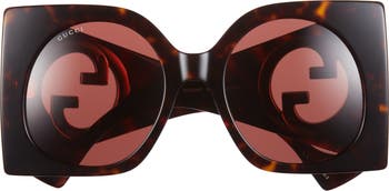 55mm Square Sunglasses