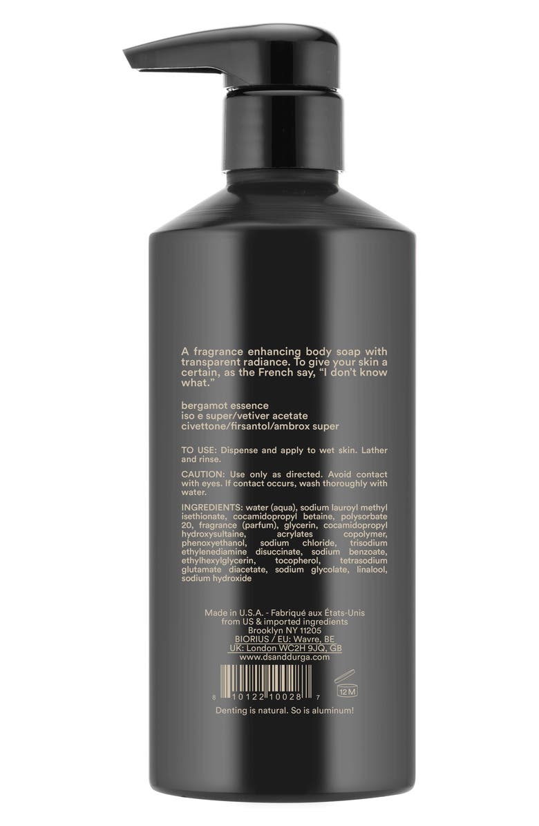 D.S. & Durga I Don't Know What Body Soap, Alternate, color, 