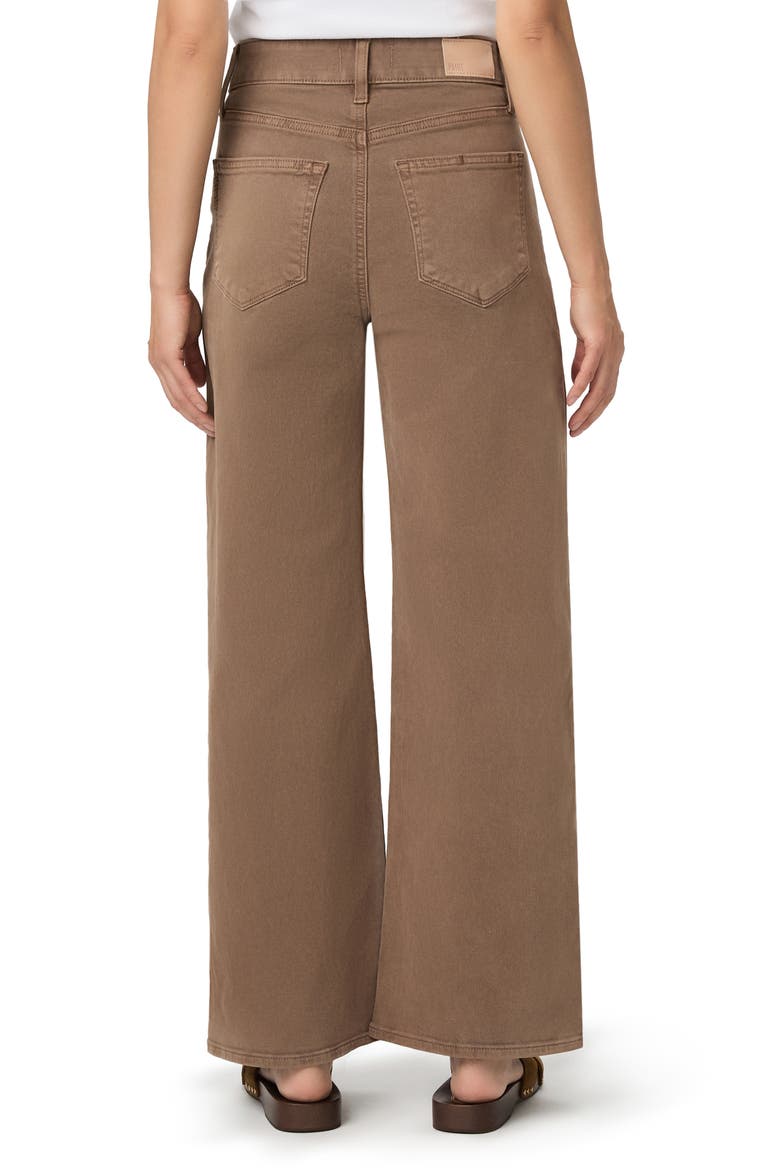 Anessa Petite High Waist Wide Leg Jeans, Alternate, color, VINTAGE CANEWOOD
