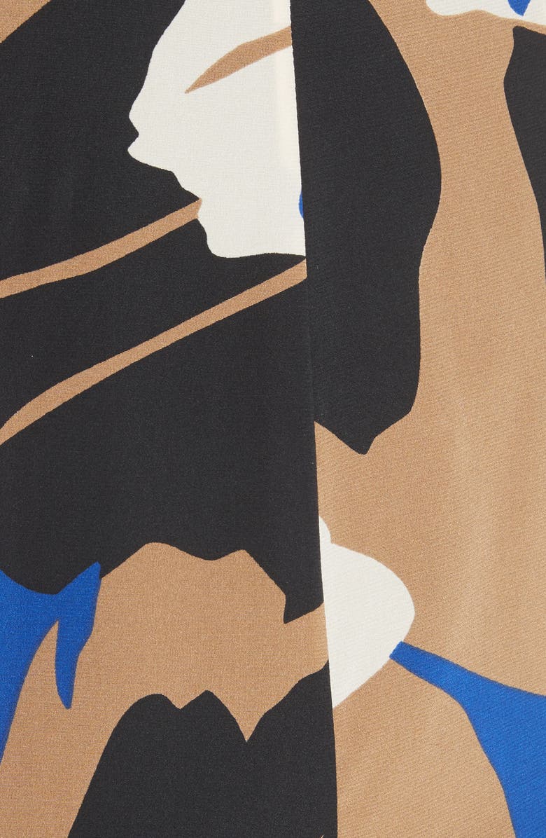 Tracy Reese Flounced Print Slipdress, Alternate, color,