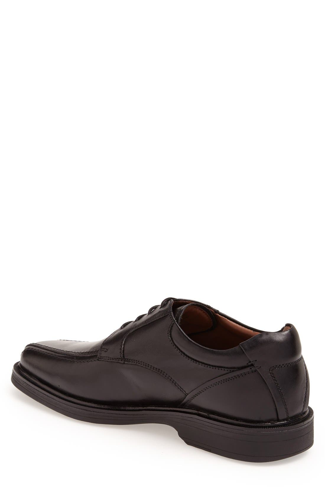 'Pattison' Waterproof Derby, Alternate, color, BLACK