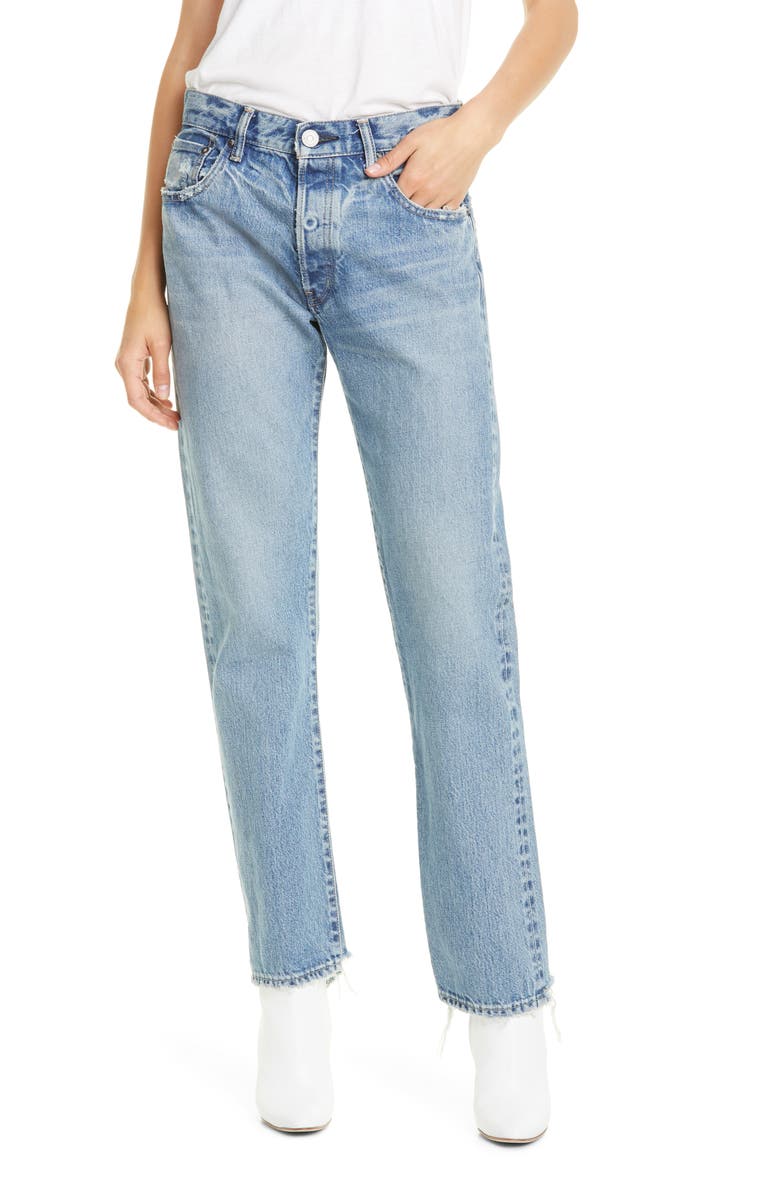 MOUSSY Norwalk Straight Leg Jeans, Main, color, 