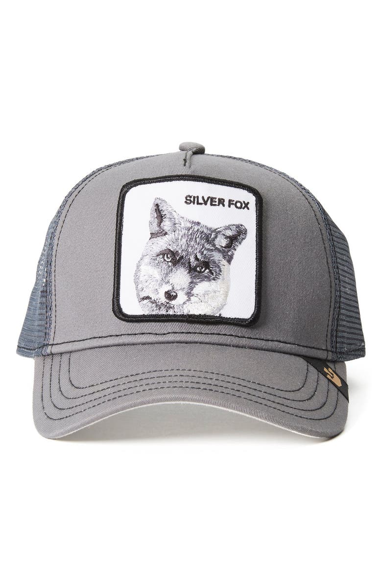 Goorin Bros. The Silver Fox Trucker Hat, Alternate, color,