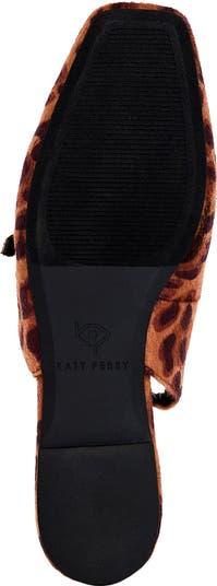 The Evie Faux Calf Hair Slingback Flat
