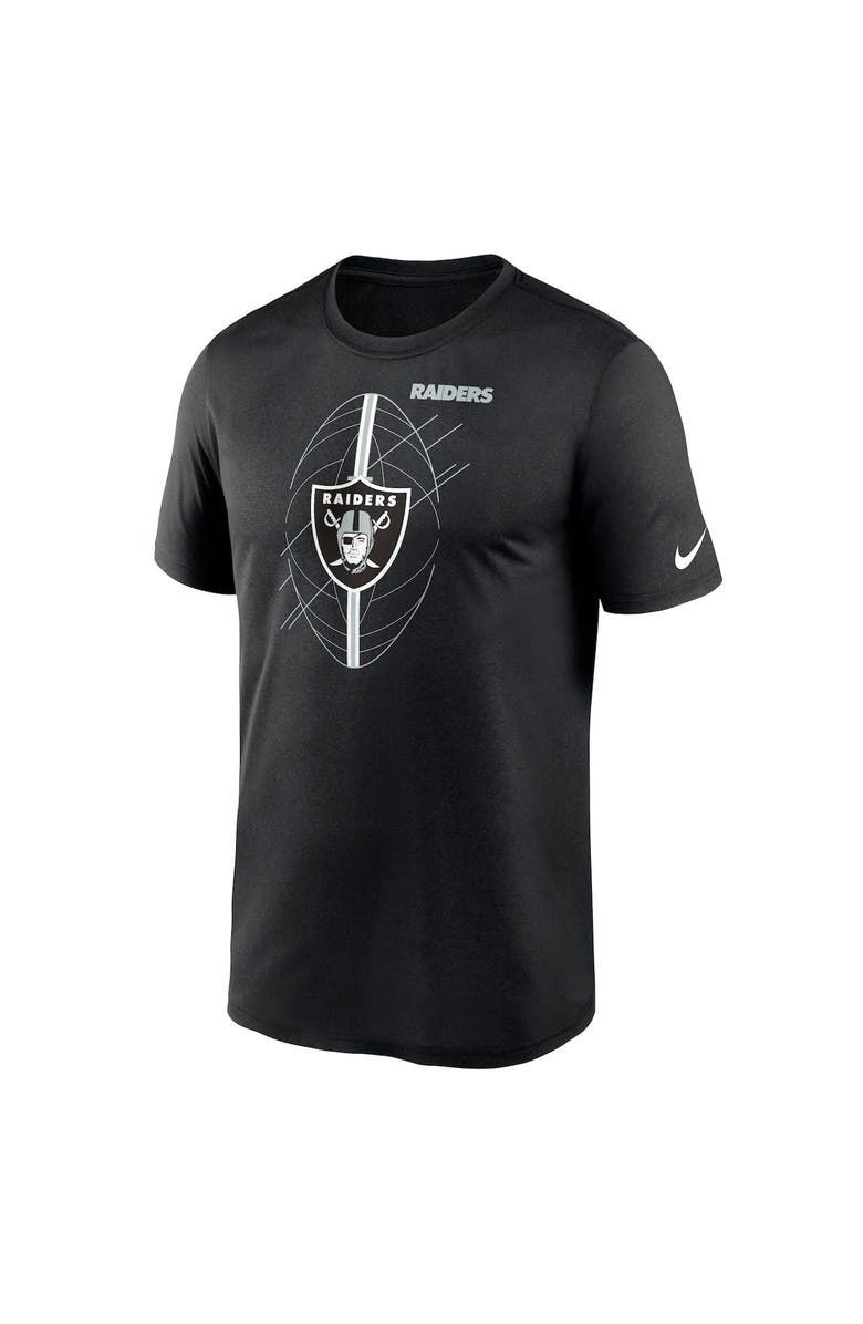 Nike Men's Nike Black Las Vegas Raiders Legend Icon Performance T-Shirt, Alternate, color, Black
