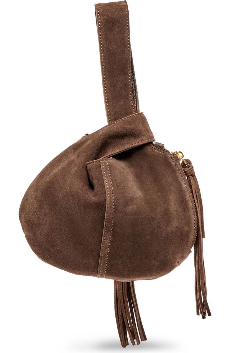 Dolce Vita Zury Leather Fringe Handbag, Alternate, color,