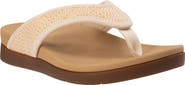 Revitalign Shoreline Raffia Flip Flop