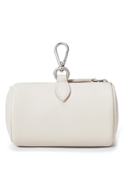 Polo Ralph Lauren Spring Bear Leather Coin Pouch In White