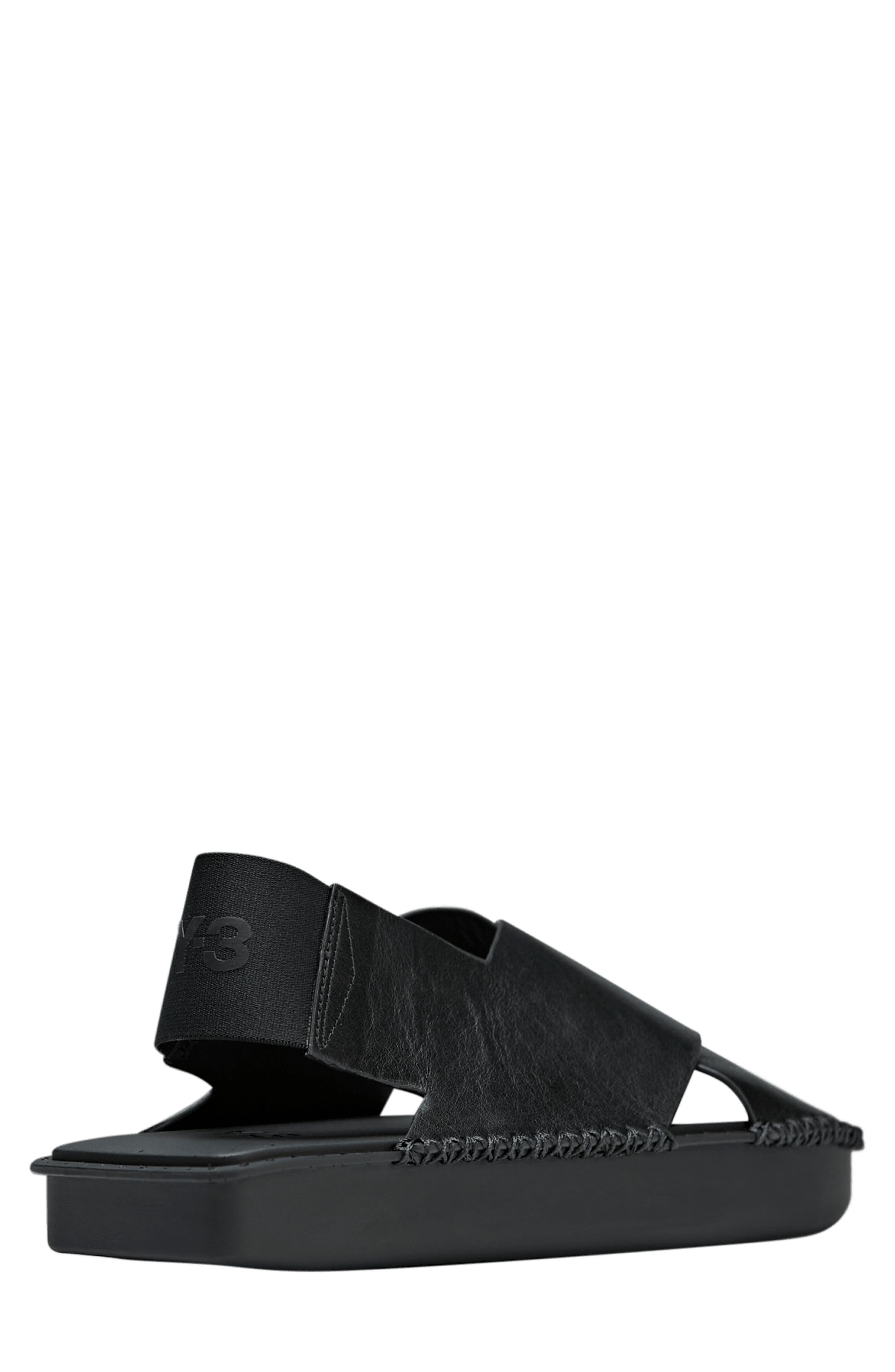 Y-3 Slingback Sandal, Alternate, color, 