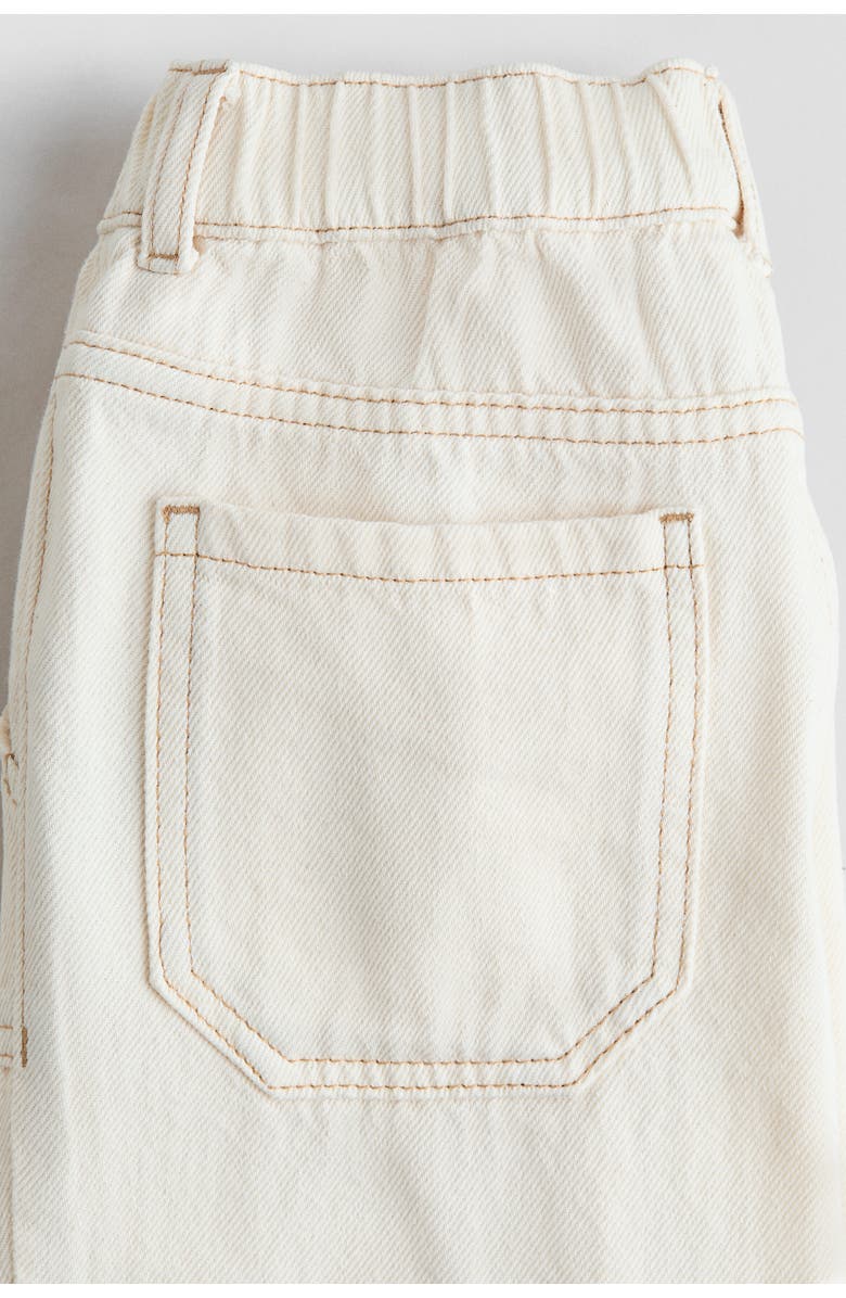 H&M Loose Fit Tapered Leg Jeans, Alternate, color, 