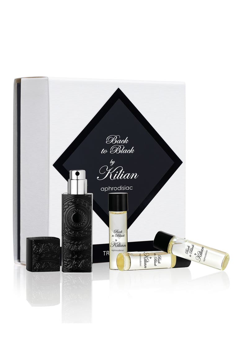 Kilian LOeuvre Noire - Back to Black, aphrodisiac Travel Set, Alternate, color, NO COLOR