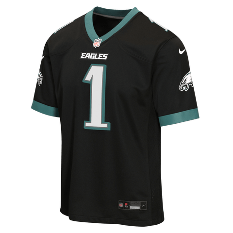 Youth Nike Jalen Hurts Black Philadelphia Eagles Alternate Game Jersey