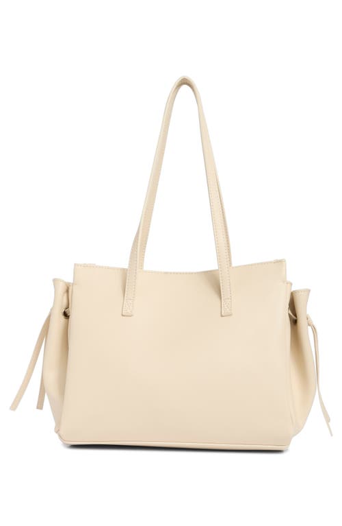Jw Pei Linda Faux Leather Tote In White