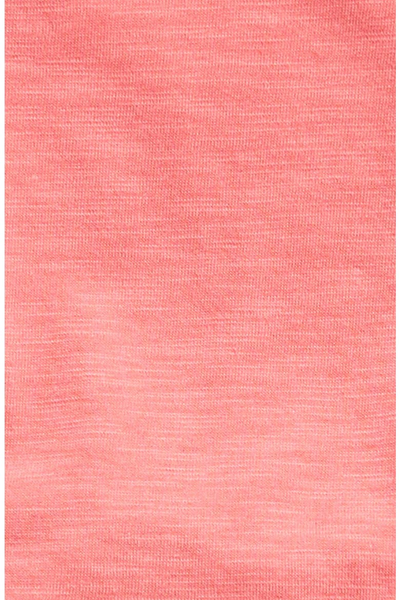 Peplum Top & Stripe Leggings Set, Alternate, color, SHANGRI LA ROSE