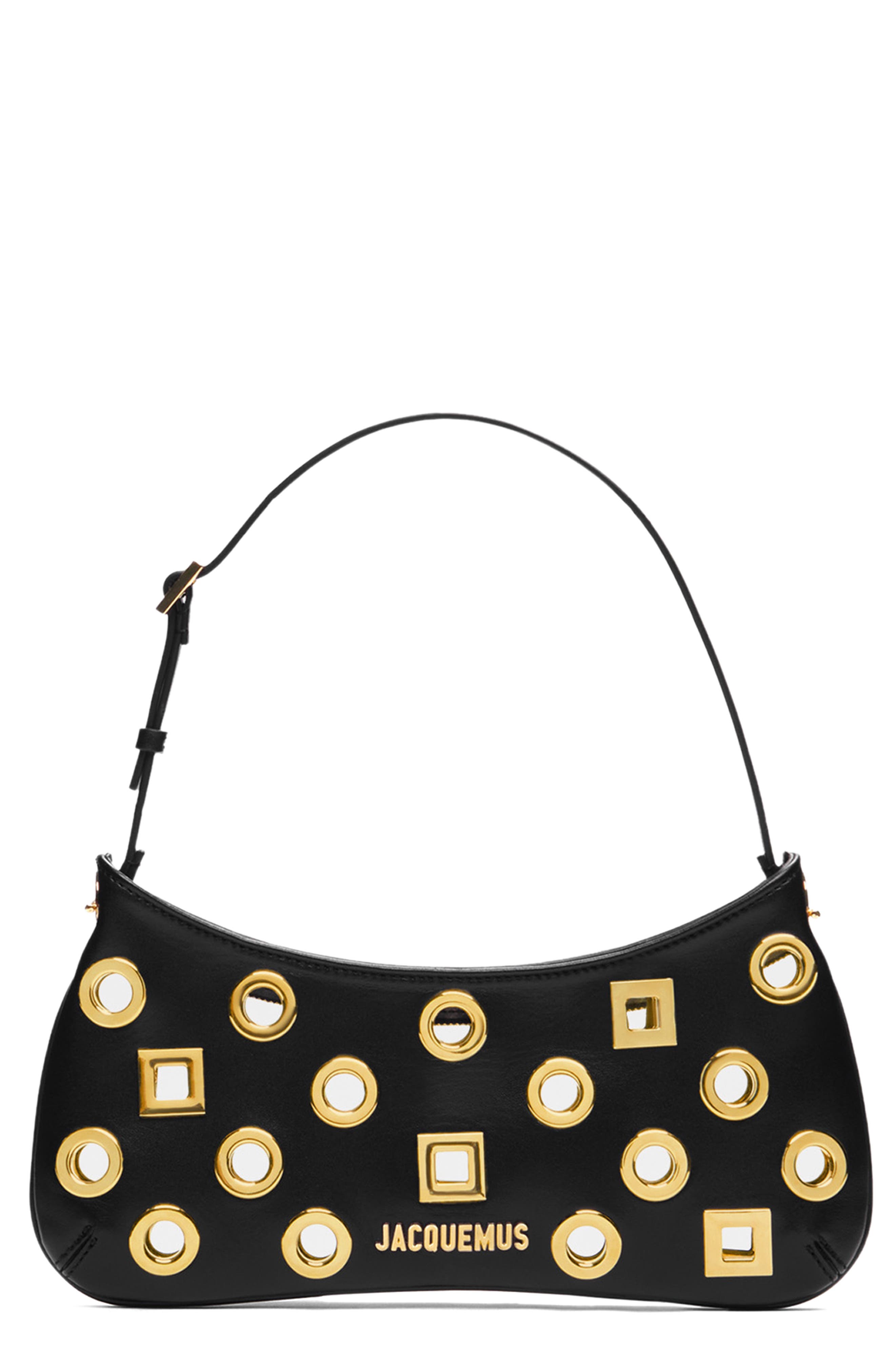 Jacquemus Le Bisou Rond Carré Shoulder Bag, Main, color, 