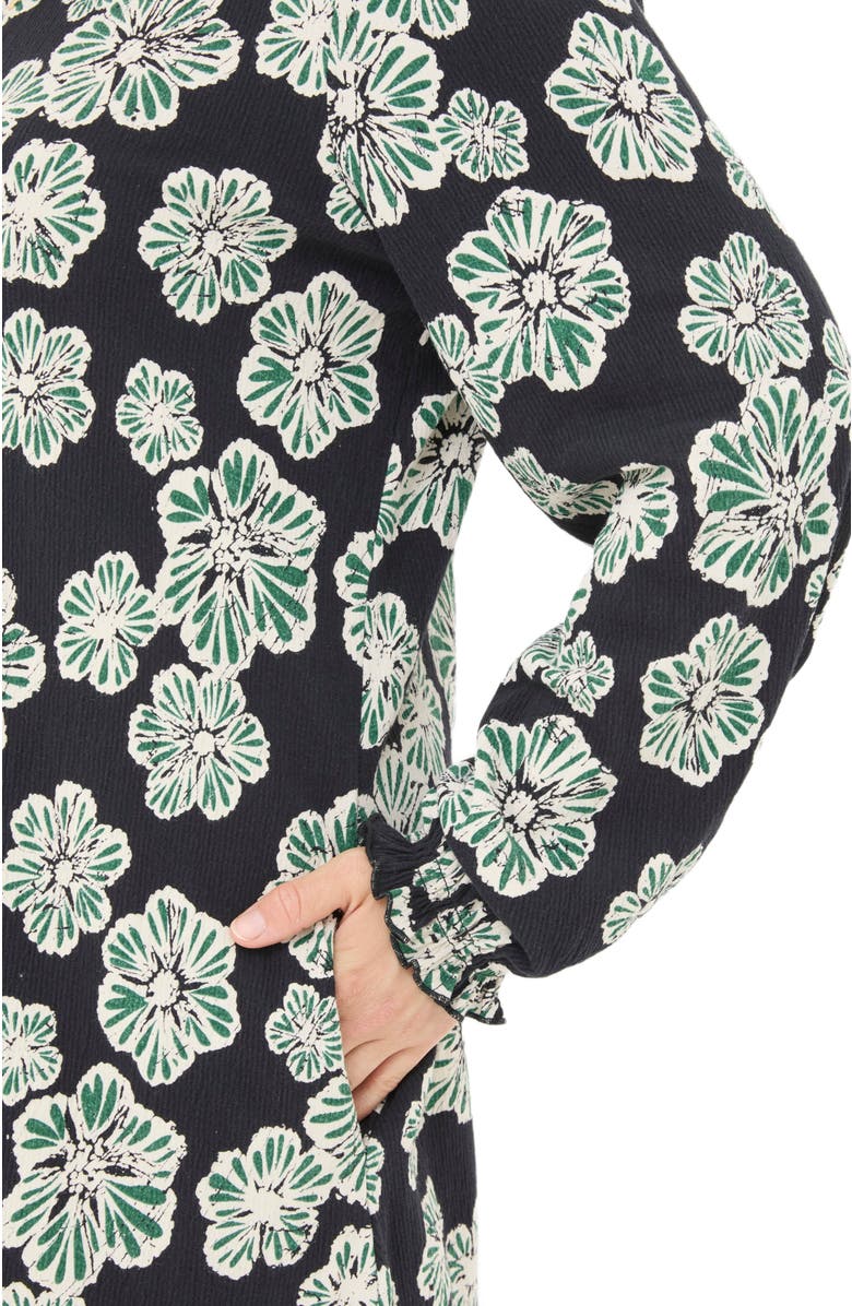 FatFace Women's Plus Size Kareen Spaced Floral Jersey Dress, Alternate, color, 