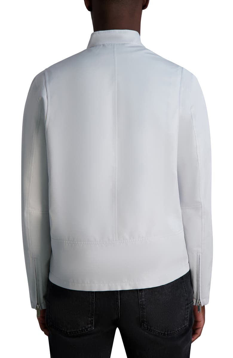 KARL LAGERFELD PARIS Moto Zip Jacket, Alternate, color, 