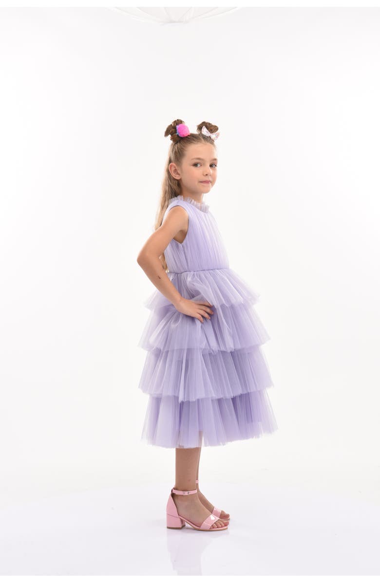 Tulleen Farvue Dress, Alternate, color, Purple
