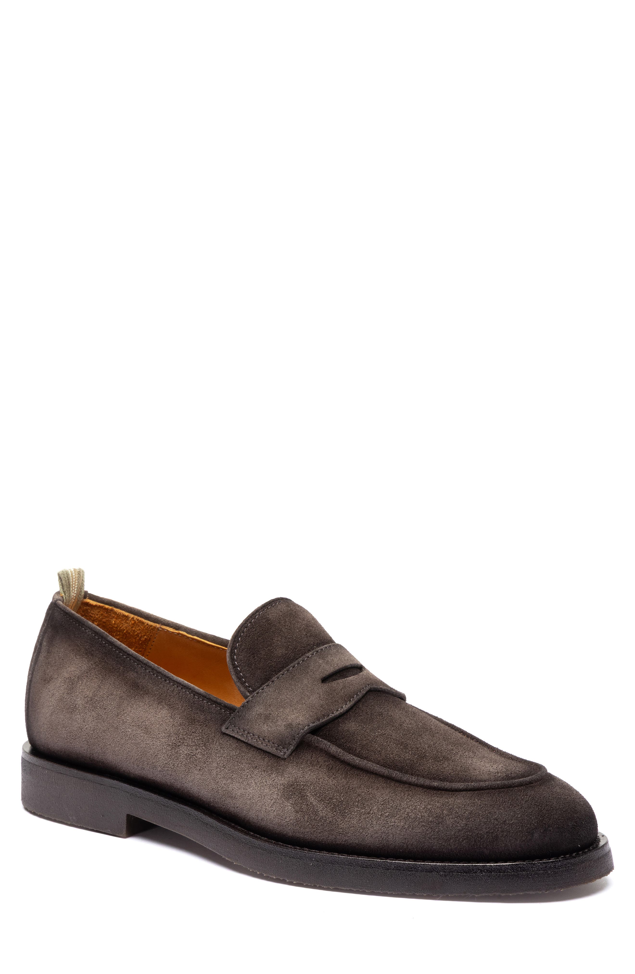 Officine Creative Opera Flexi 101 Penny Loafer, Main, color, Dark Brown