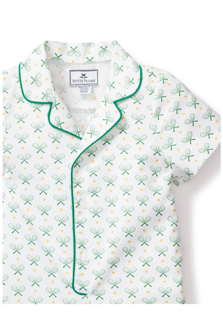 Match Point Summer Romper, Alternate, color, GREEN