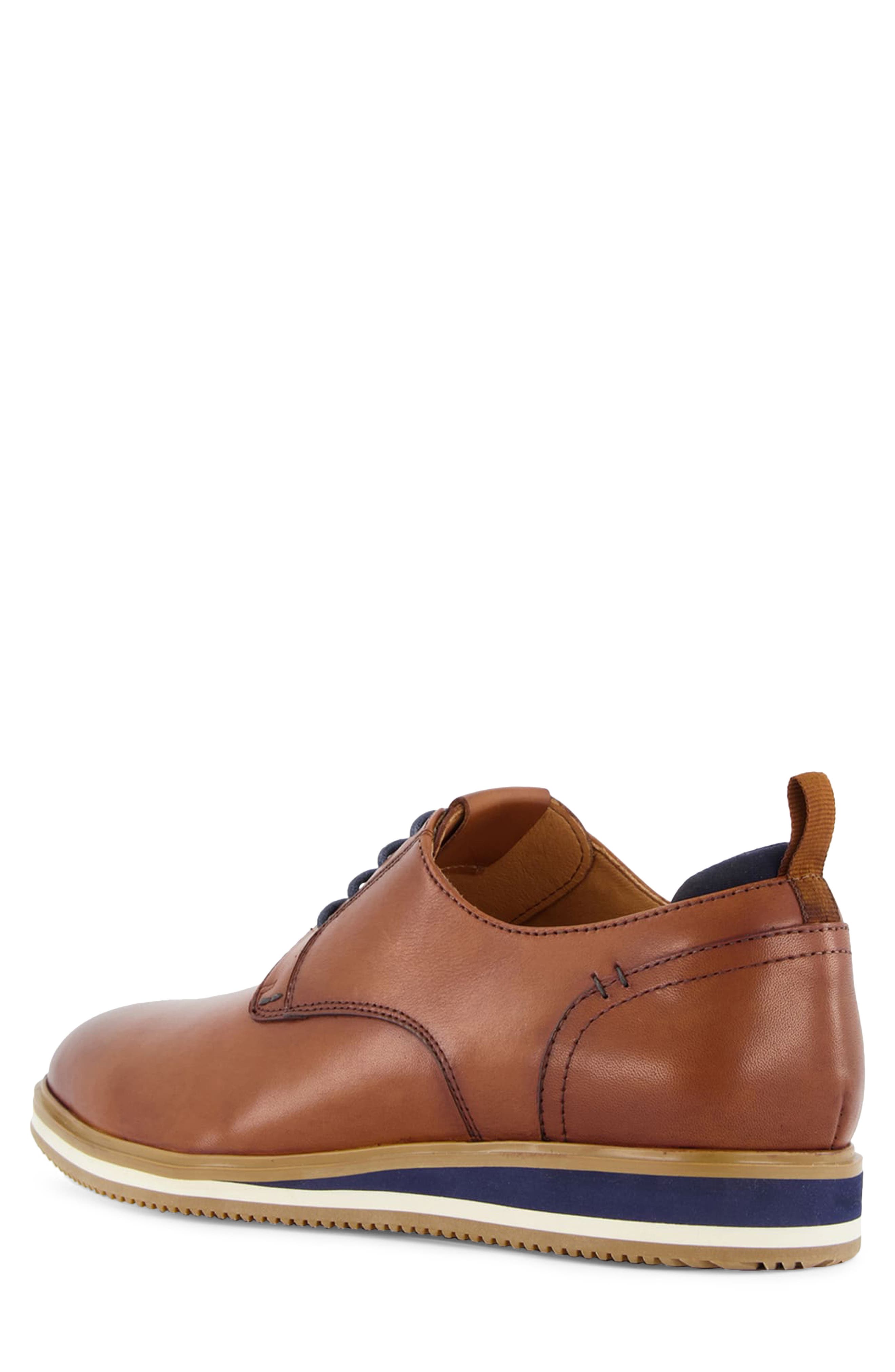 Dune London Bucatini Plain Toe Derby, Alternate, color, 