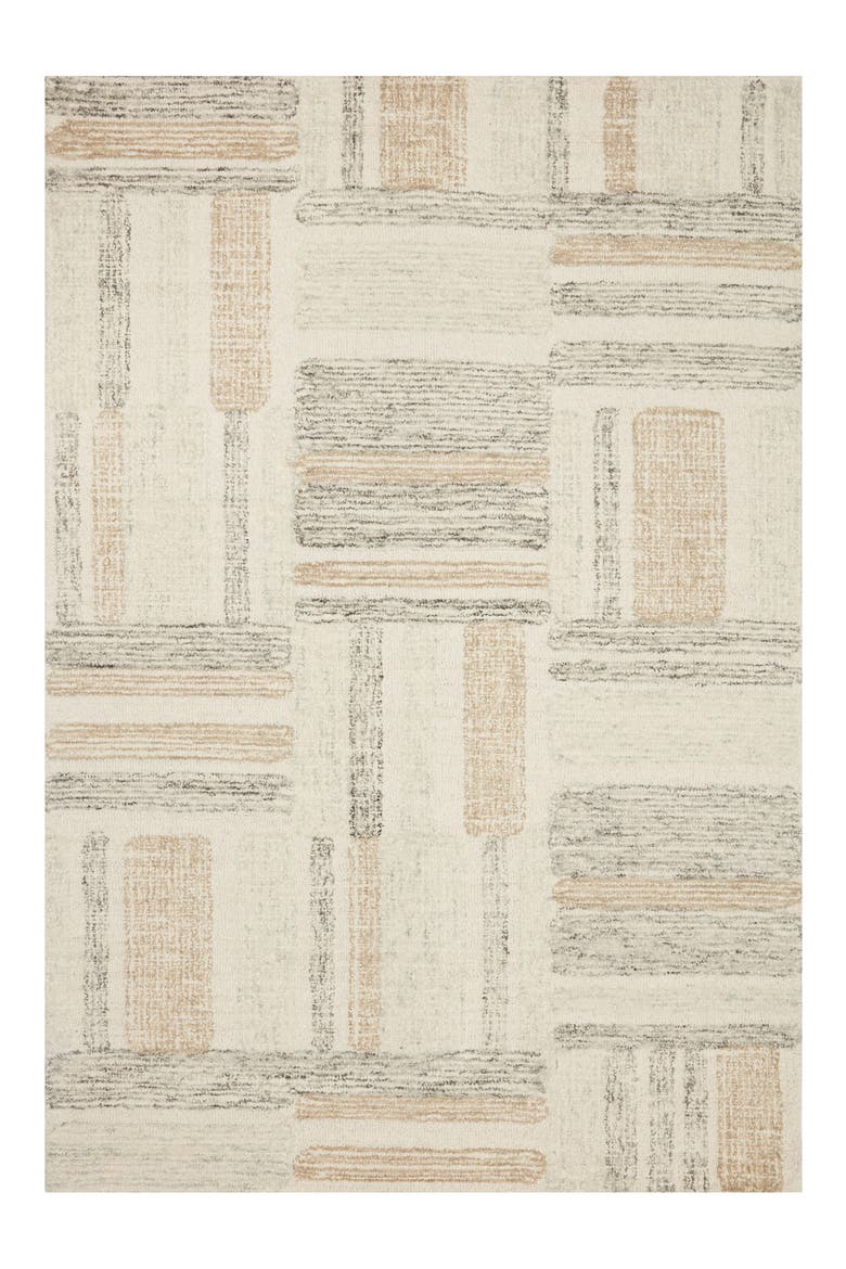 Milo Collection Rug - Slate/Olive - 5' x 8', Main, color, SLATE / OLIVE