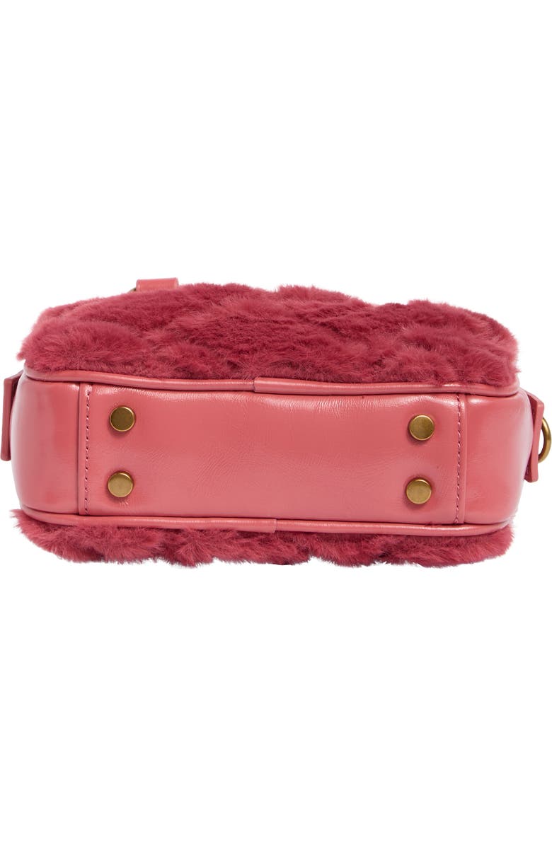 Kurt Geiger London Extra Small Kensington Faux Fur Duffle Bag, Alternate, color,