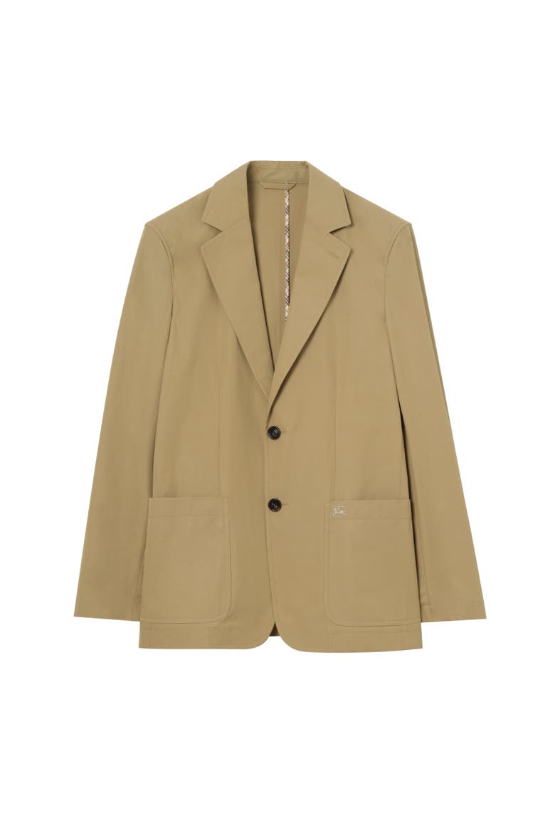 Technical Cotton Tailored Jacket, Alternate, color, Sparrow beige