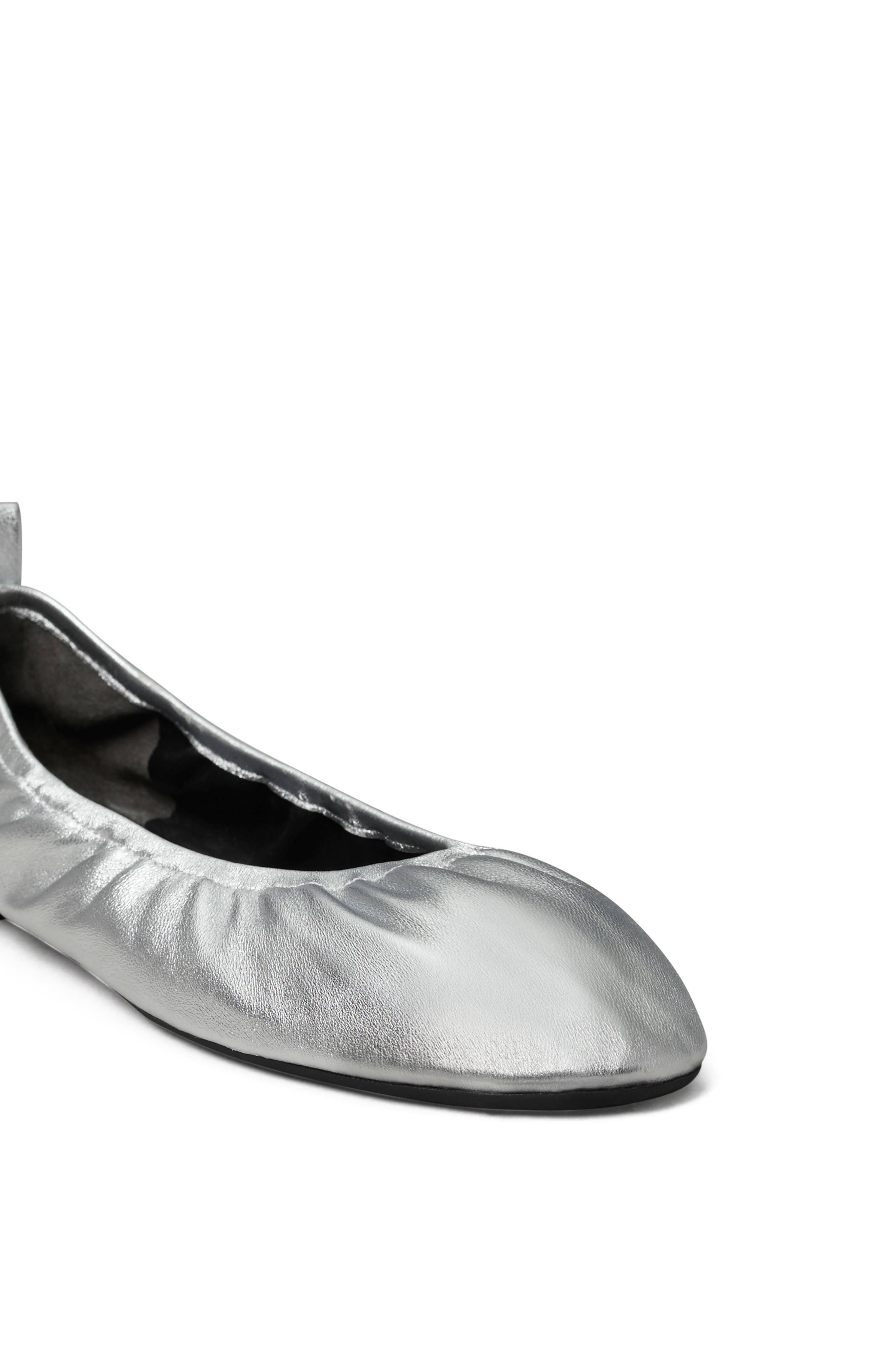 Eddie 2.0 Ballet Flat, Alternate, color, SILVER