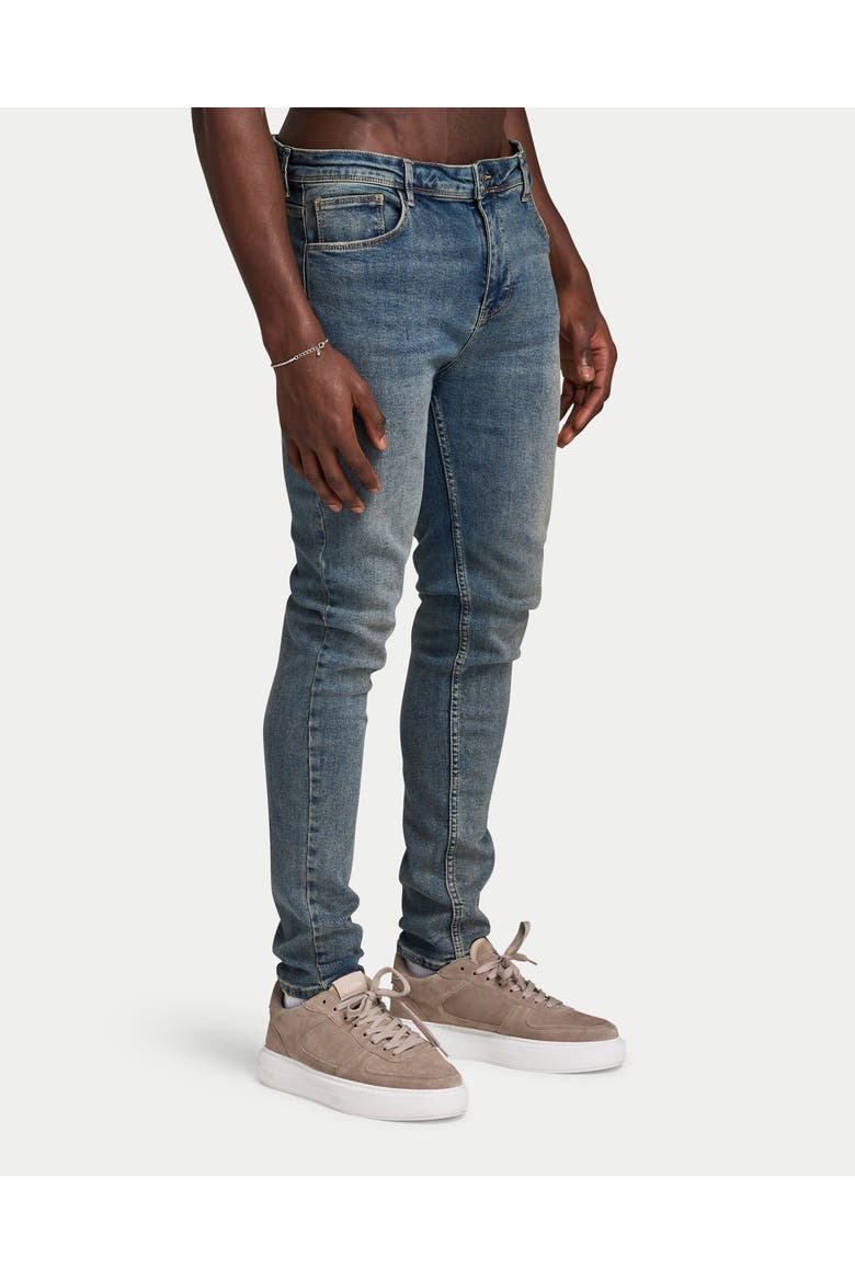 Slim Fit Slim Fit Tapered Jeans, Alternate, color, Blue Sand