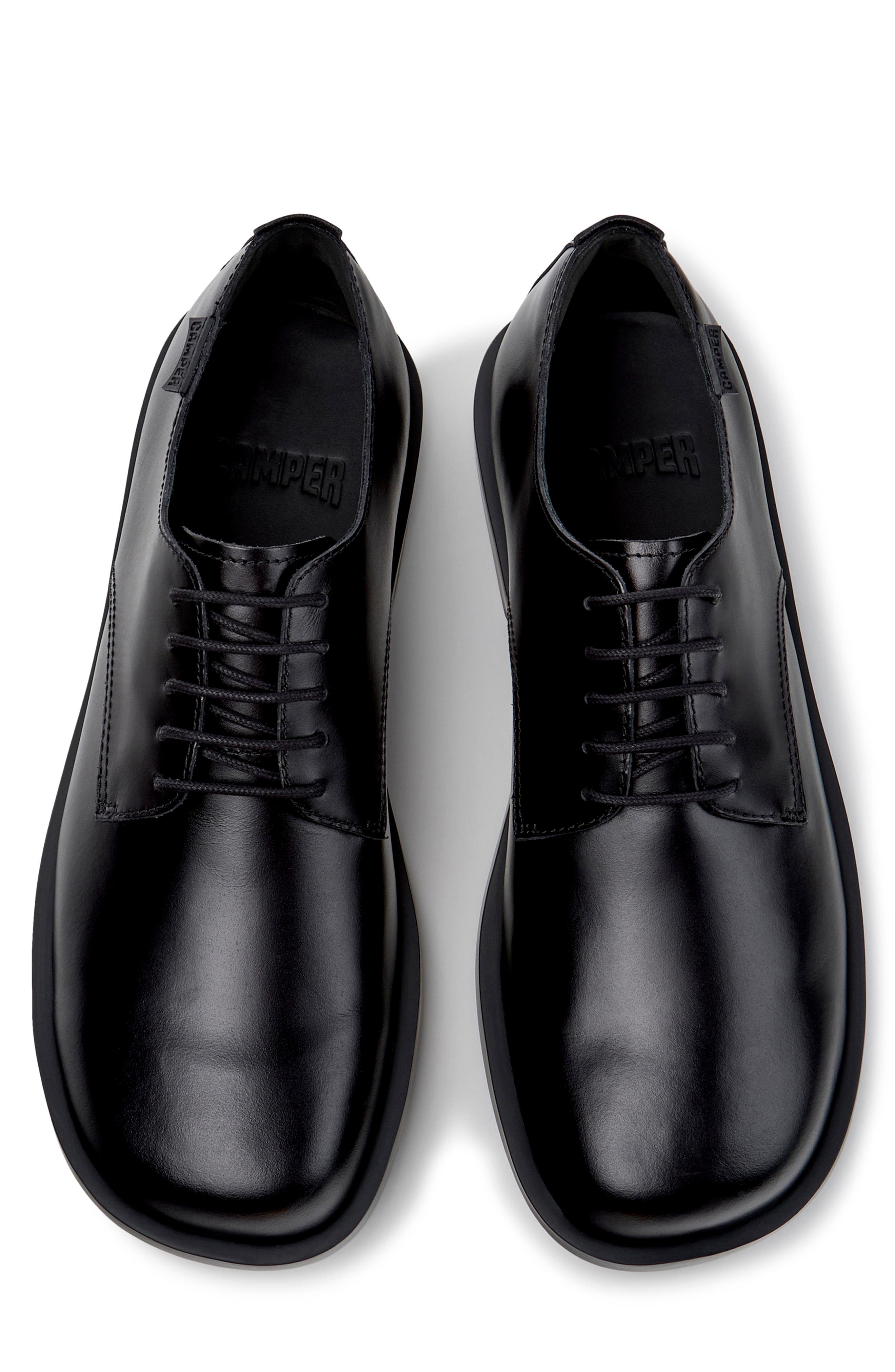 Don Plain Toe Derby, Alternate, color, BLACK