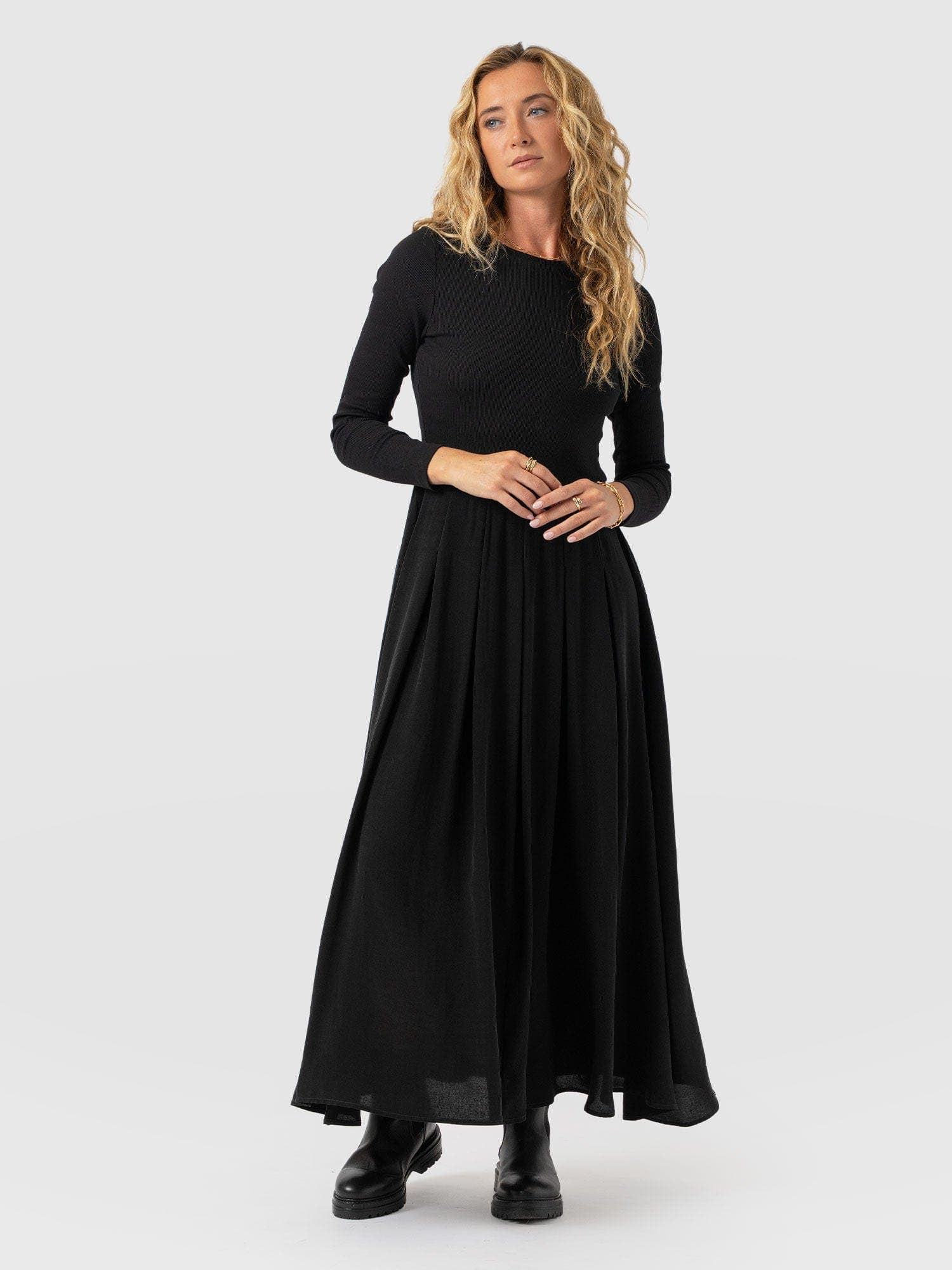Renee Contrast Dress - image 4