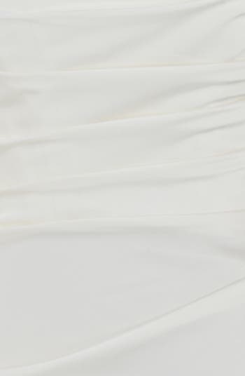 Toira Long Sleeve Satin Corset Minidress