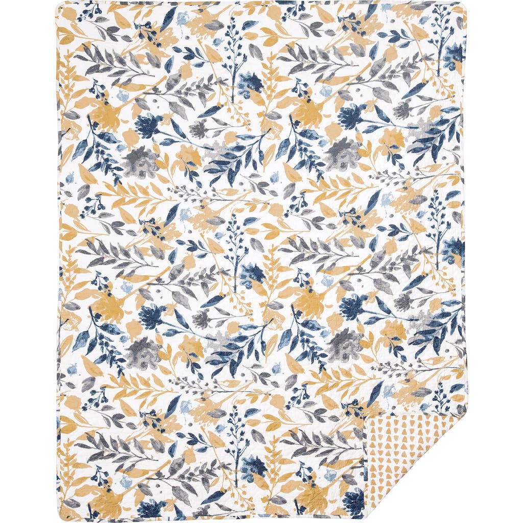 C & F Home C&f Home Natural Home Cotton Quilted 48" X 60" Throw Blanket In Multi