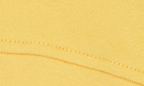 Peek Essentials Love Appliqué Graphic Sweatshirt & Knit Pants Set In Yellow