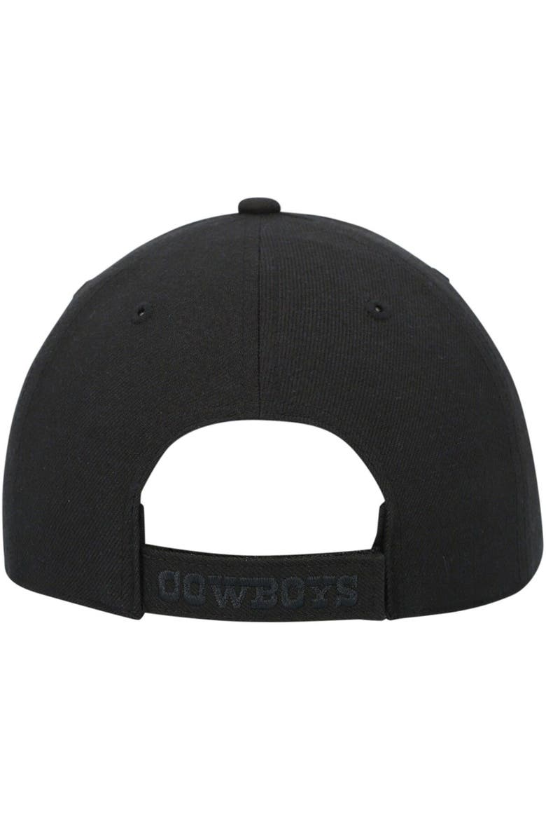 Men's '47 Black Dallas Cowboys Tonal MVP Adjustable Hat, Alternate, color, Black