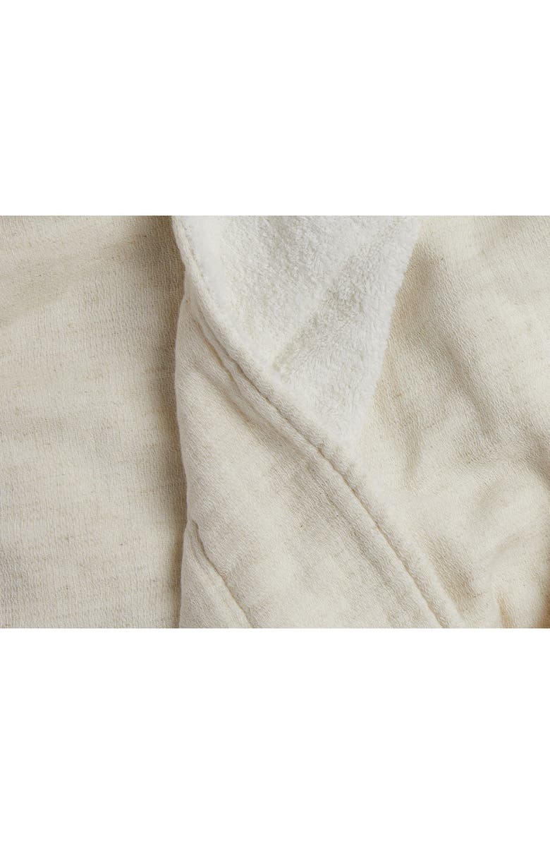 Parachute Cloud Organic Cotton & Linen Robe, Alternate, color, 