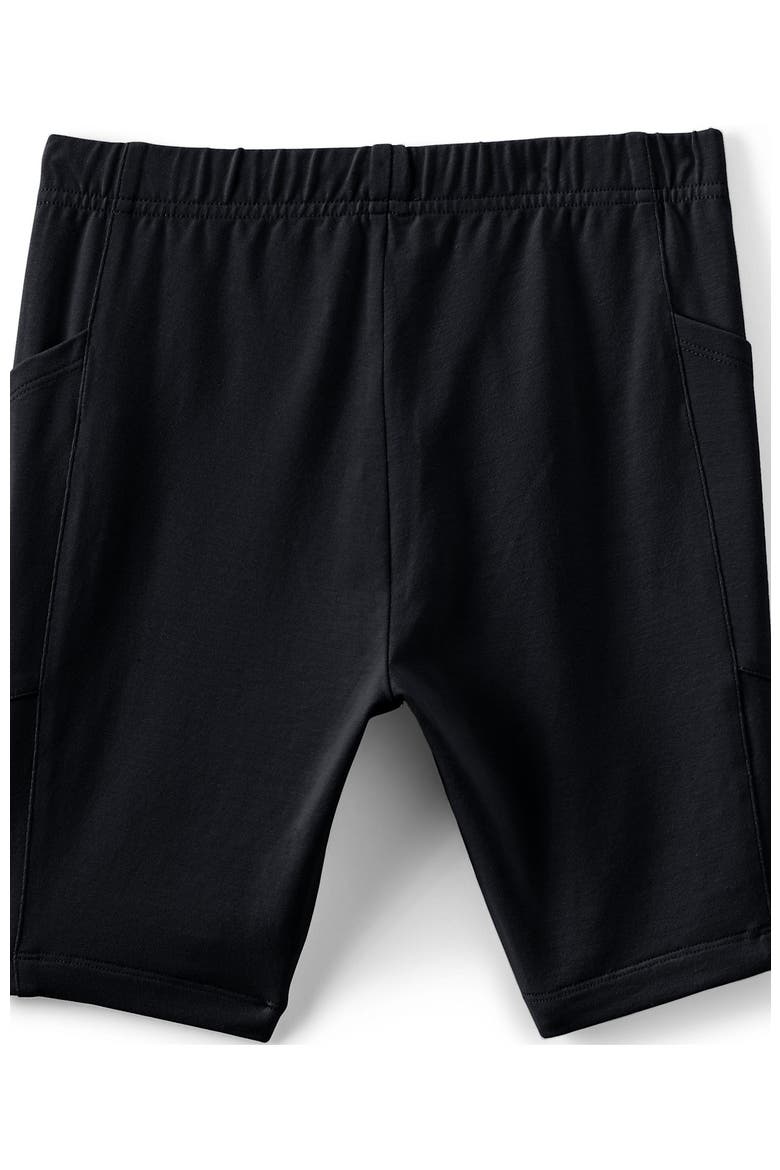 Girls Tough Cotton Bike Shorts, Alternate, color, Black