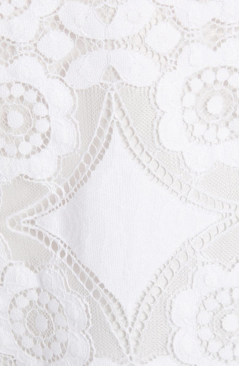 KARL LAGERFELD PARIS Lace Blouse, Alternate, color,