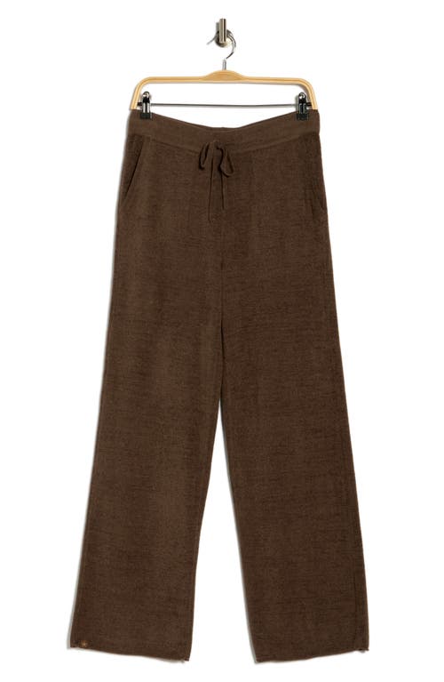 Barefoot Dreams ® Cozychic® Ultra Lite® Rib Rolled Edge Pants In Brown