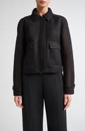 Max Mara Strenna Technical Mesh Jacket