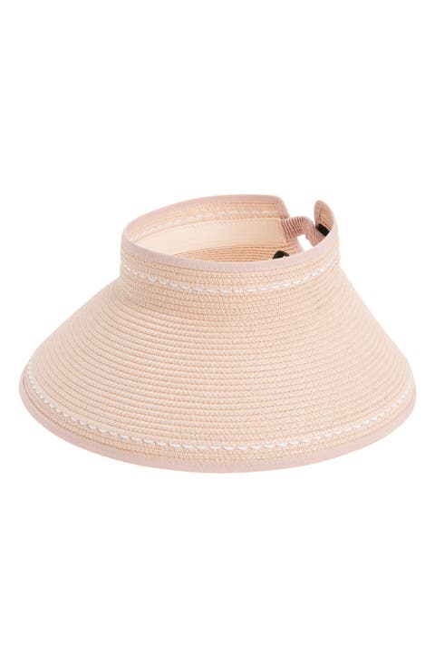 Contrast Stitch Visor