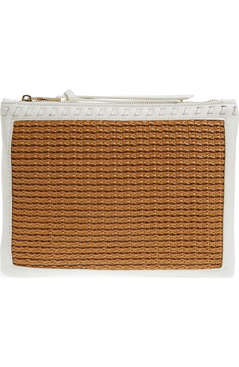 Sole Society Market Wristlet Clutch, Main, color,