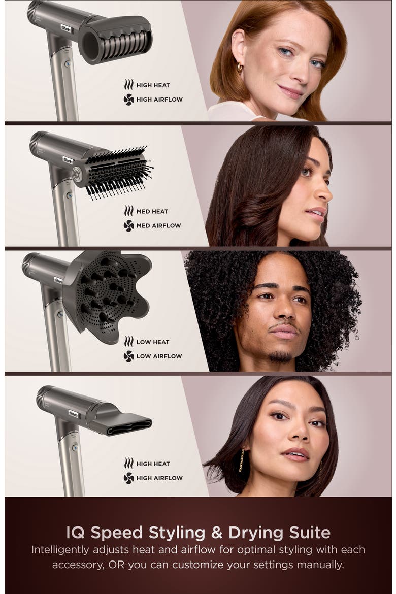 SpeedStyle Pro FLEX Professional Performance High-Velocity Hair Dryer System, Alternate, color, MULTI