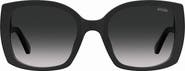 Moschino 54mm Gradient Square Sunglasses