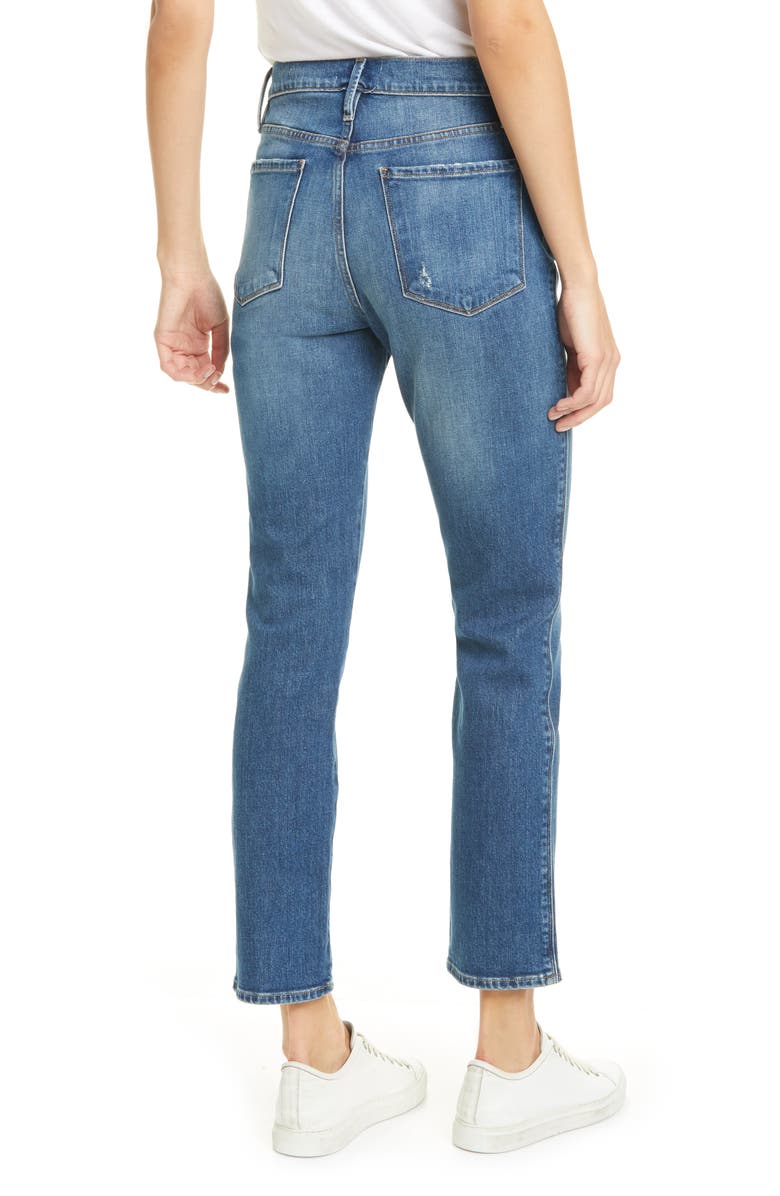 FRAME Le Sylvie Slender Straight Leg Jeans | Nordstromrack