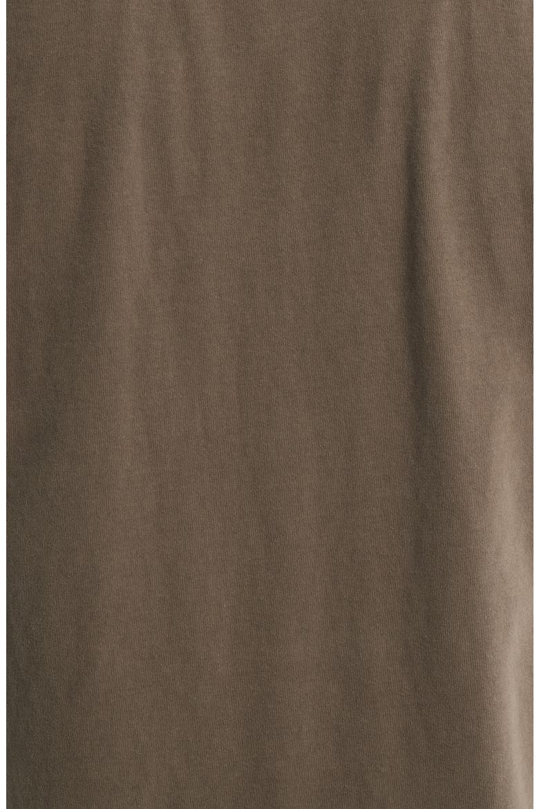Sueded Jersey Short Sleeve Button-Up Shirt, Alternate, color, DOME