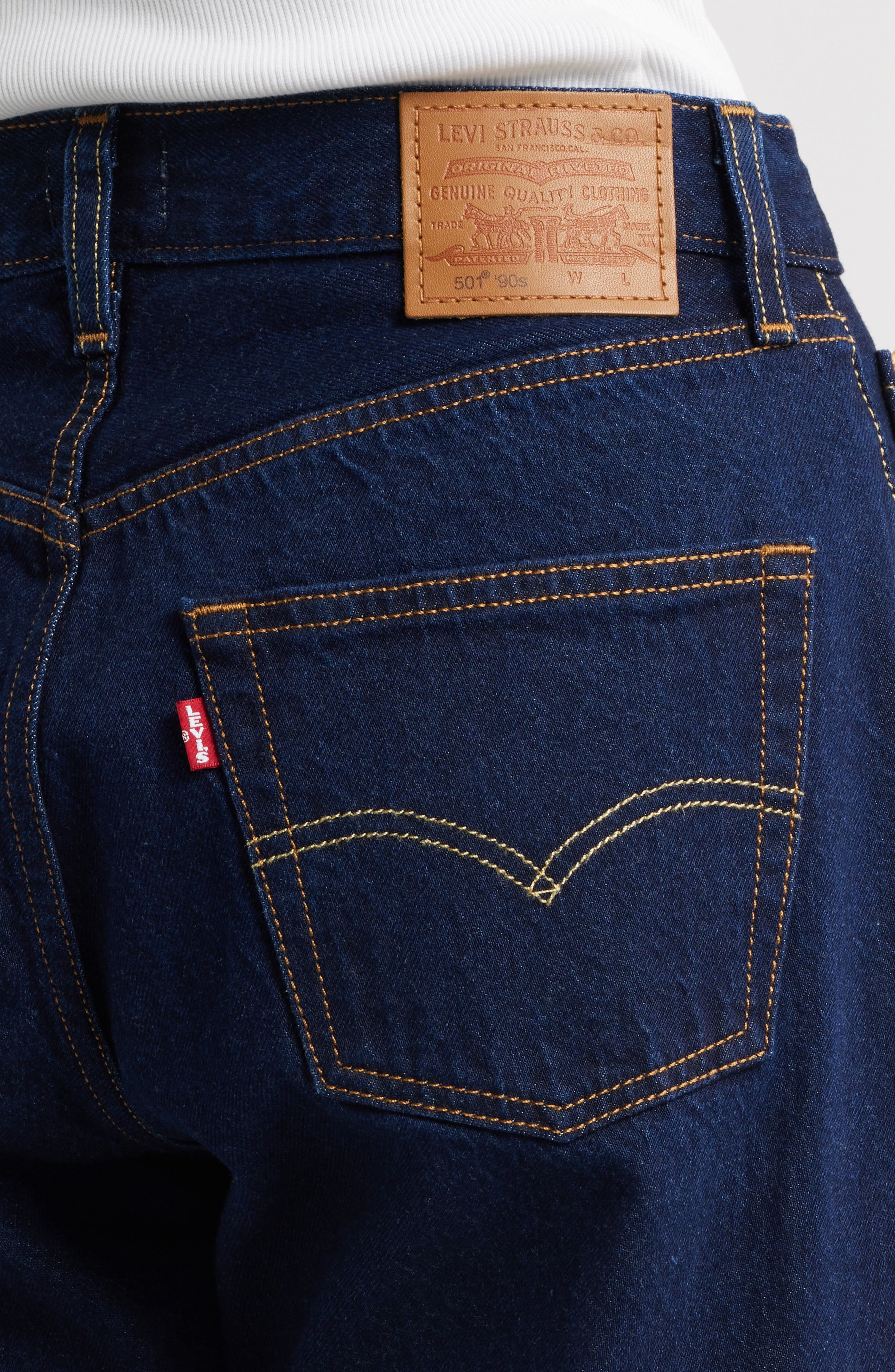 501® '90s Lightweight Relaxed Straight Leg Jeans (Women) | Nordstrom